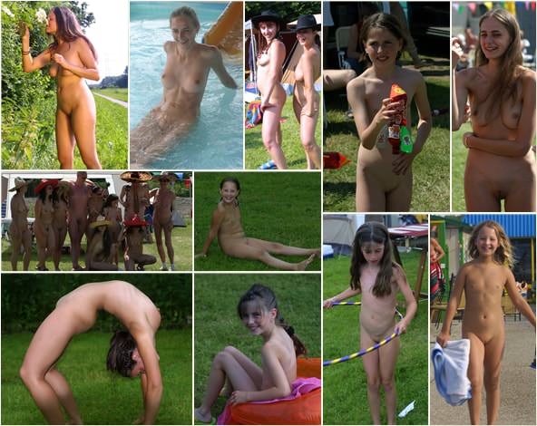 Purenudismus - Nudistentag der holländischen Familie [Nudismus-Sammlung]