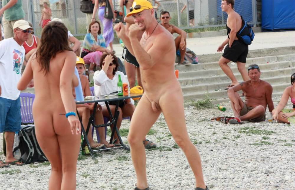 Pics Neptune Beach Cleanup - Freedom is part of naturism