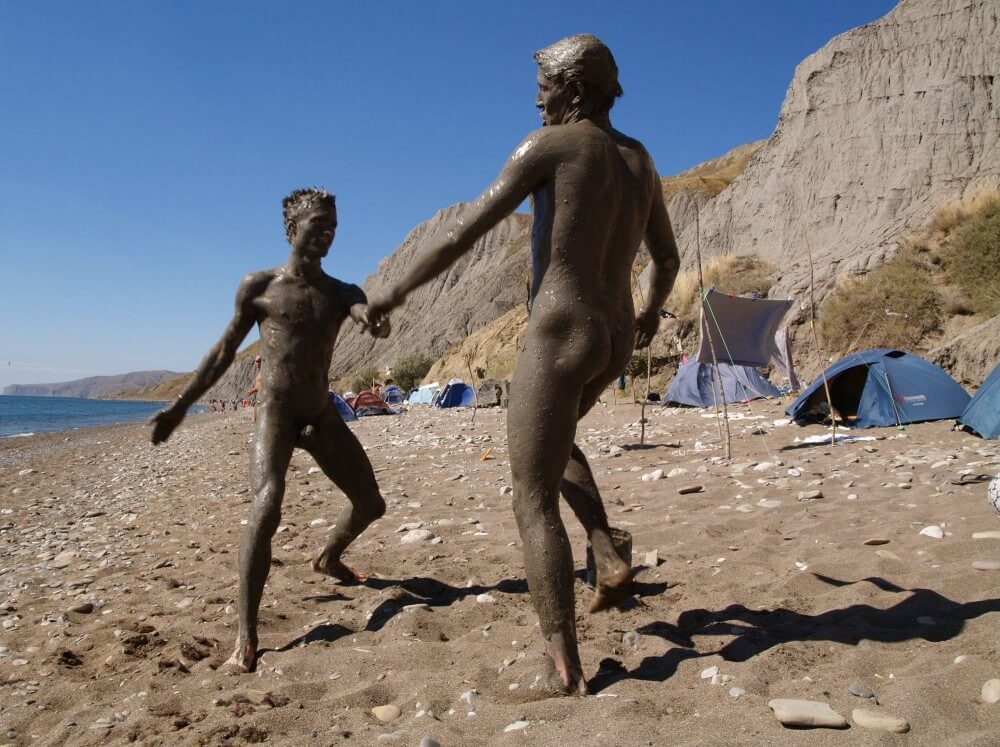 Jr Nudist Nude Beach Mud Soldiers photos - What the Concept of Naturist Recreation Entails