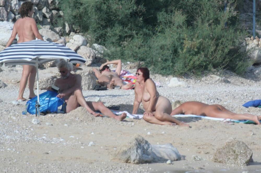 Croatian Baska Beach pics - Nudism fosters trust and mutual understanding