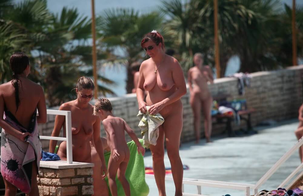 Boardwalk Biking pics - Nudism promotes mental well-being