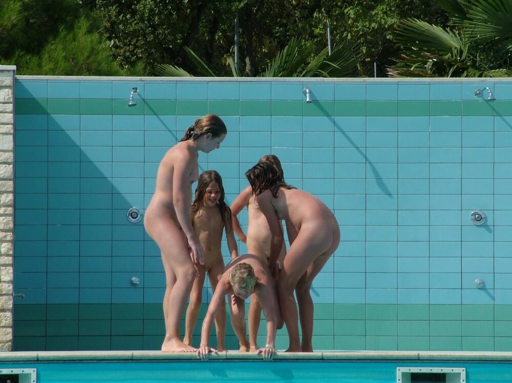 FKK Outdoor Children Pool pics - The sacred nature of the nude human form among naturists