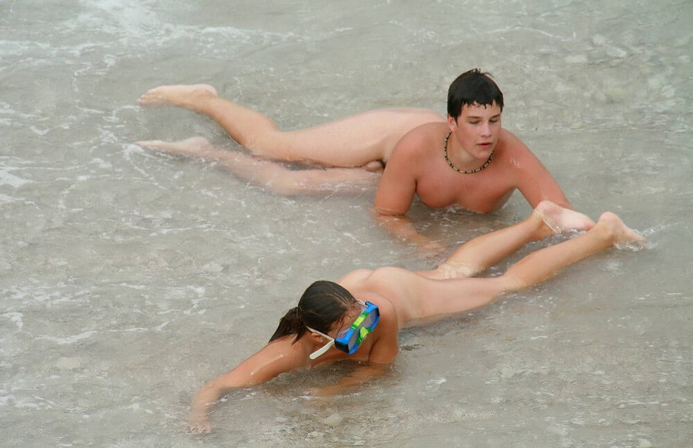 Wading In The Shallows pics - A well-known naturist center