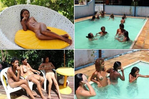 Brazil Pool Sunbath photos - In nudist culture, sincerity, honesty, and respect for oneself and others are valued