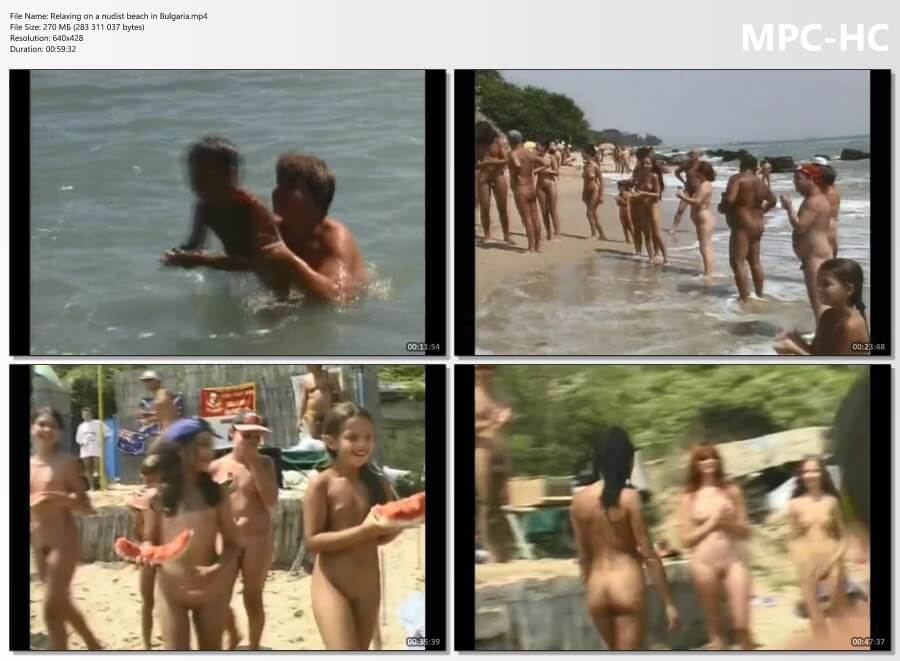 Relaxing on a nudist beach in Bulgaria - Naturism is about respecting natural beauty