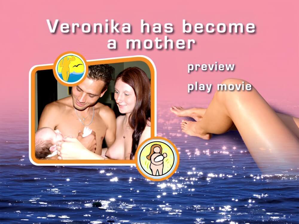 Naturist Freedom: Veronika Has Become a Mother - Naturism is a path to self-understanding and self-acceptance
