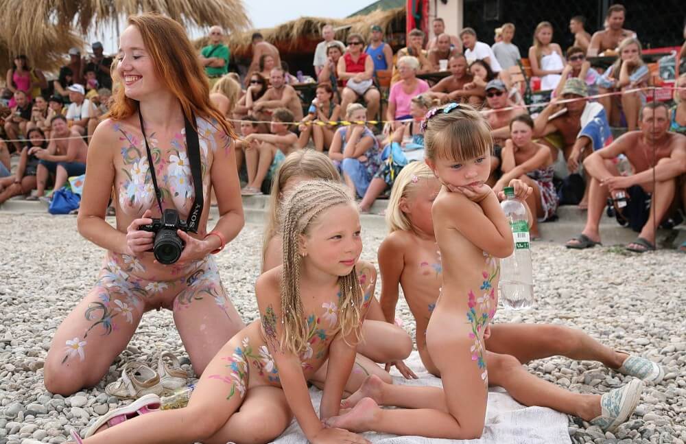 Warm Sand Relaxation photos - A naturist strives for inner harmony and emotional balance