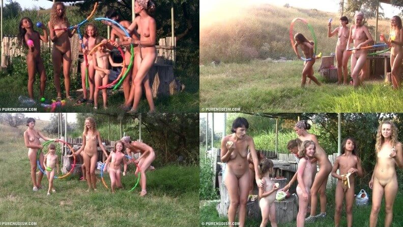 Countryside lounging 2 Full HD video - Naturism and nudism help you overcome your fears