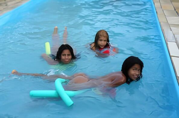 Tropic Pool Side Day - Brazil resort - Nudity is a natural part of life for some people on the planet