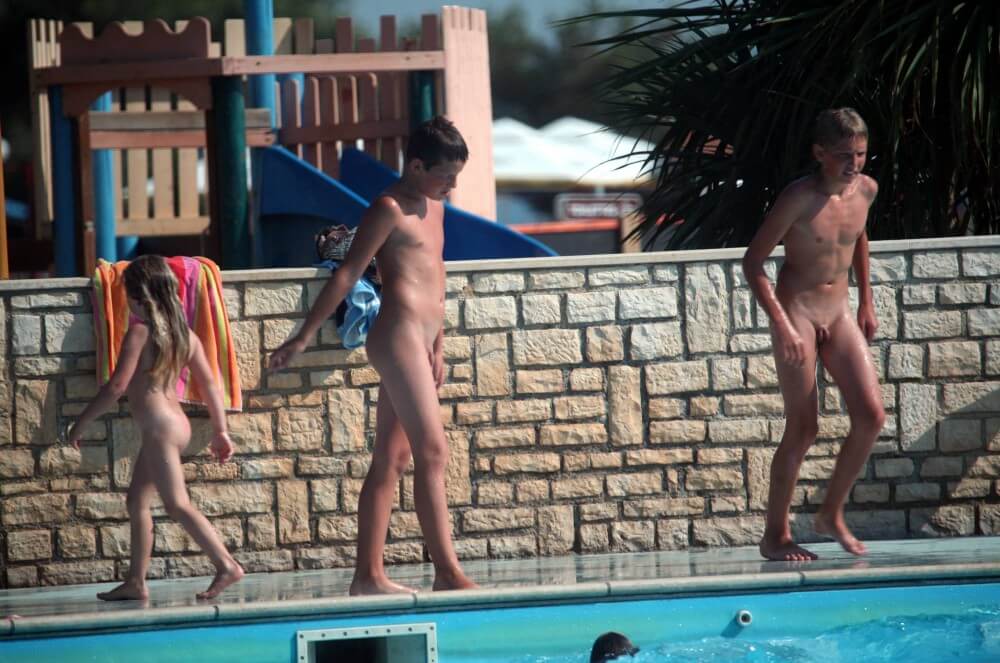 Naturist Pool Assortment photos - The sacred significance of the nude