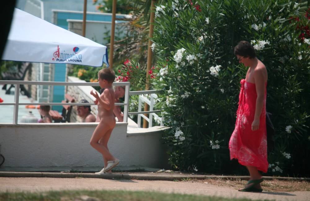 Naturist Pool Walkaround pics - Nature provides energy and inspiration for the practice of naturism and nudism
