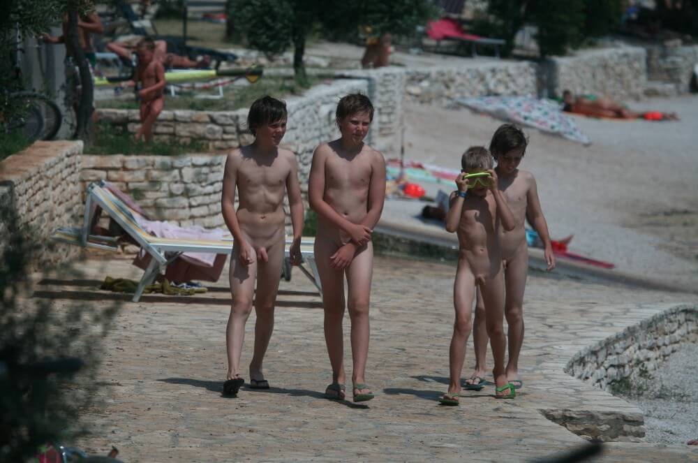 Shore walking nude - Pure naturism teaches us to accept ourselves and others without judgment or criticism