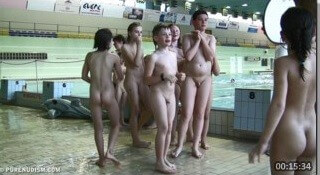 In a pool named Argentina Full HD - Naturism promotes honesty and an open connection with the body