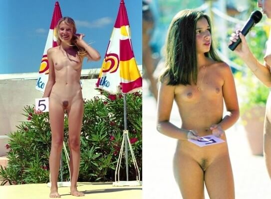 Junior Miss Pageant Beauty Contest photos - Active naturists on vacation