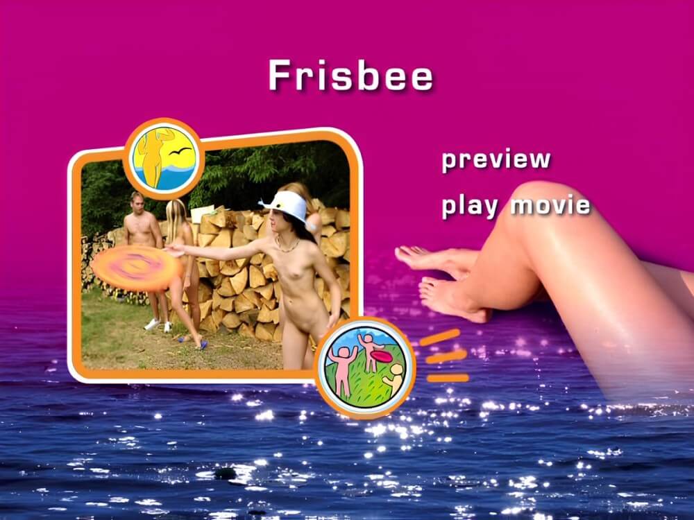 Naturist Freedom - Frisbee DVD - Nudism helps overcome prejudices and fears