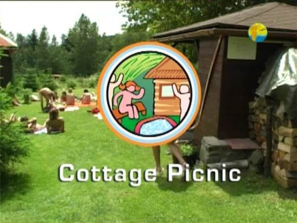 Naturist Freedom: Cottage Picnic DVD - Nudism promotes respect for the environment