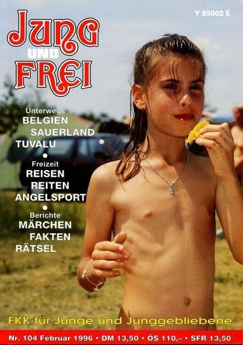 Jung und Frei Nr 104 - People seek unity with nature through naturist practices