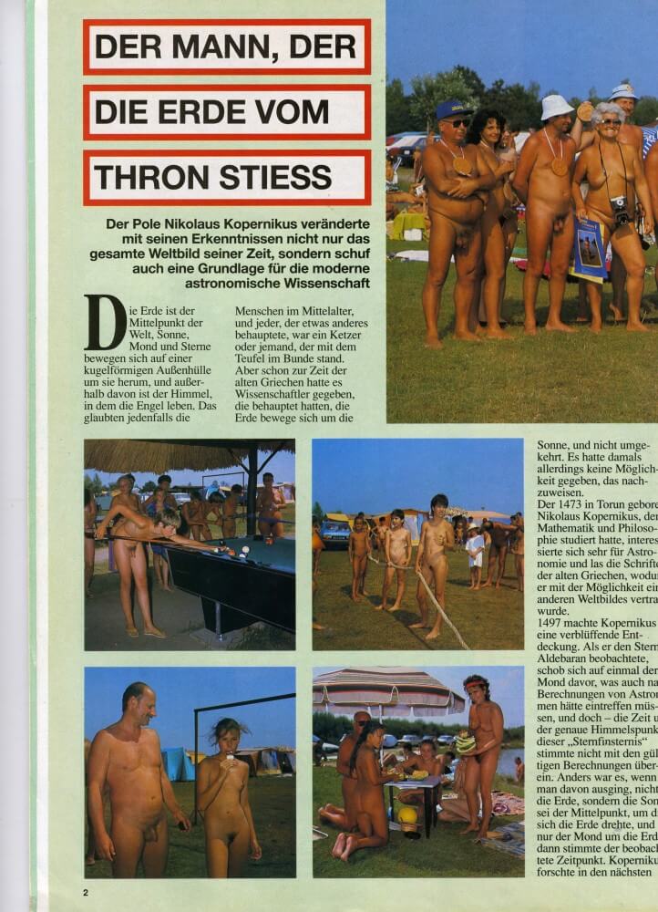 Jung und Frei Nr 60 - Clothing is also a mask for a nudist