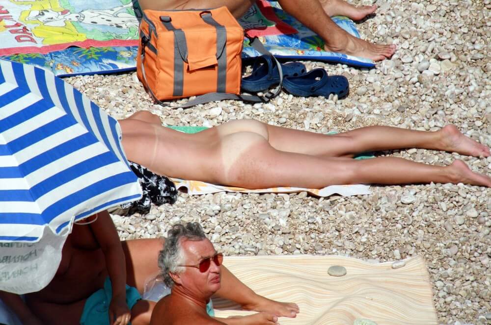 Naturists Beach Relaxation pics - Health and well-being are enhanced through naturism and nudism