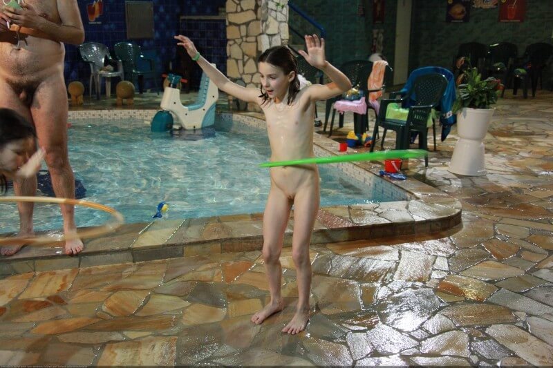 Naturist club games pool photos - Naturists are open to new ideas and experiences