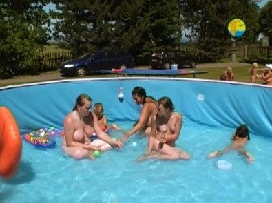 Naturist Freedom: Merry Pool upd - Nudity fosters trust and mutual understanding among people