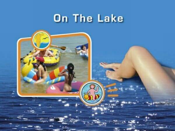 Naturist Freedom: On the lake - A nudist values inner balance and peace of mind