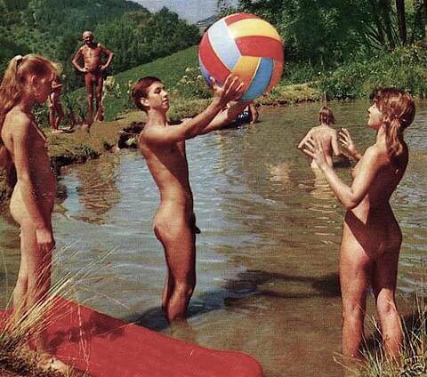 Vintage nudism photos - People seek unity with nature through naturist practices