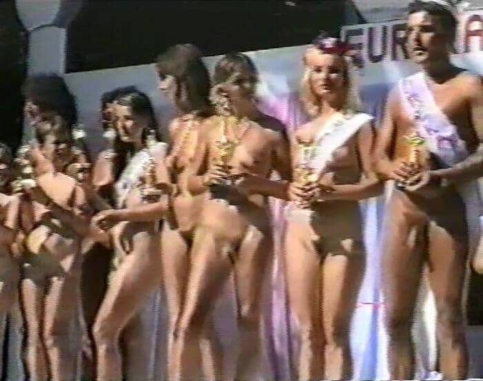 Miss Eureka 1988 video - Naturism creates harmony with the environment