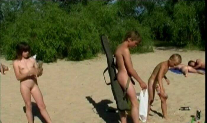 Enature video - Naked Shoot Out - Nudists relax beautifully—a sight to behold