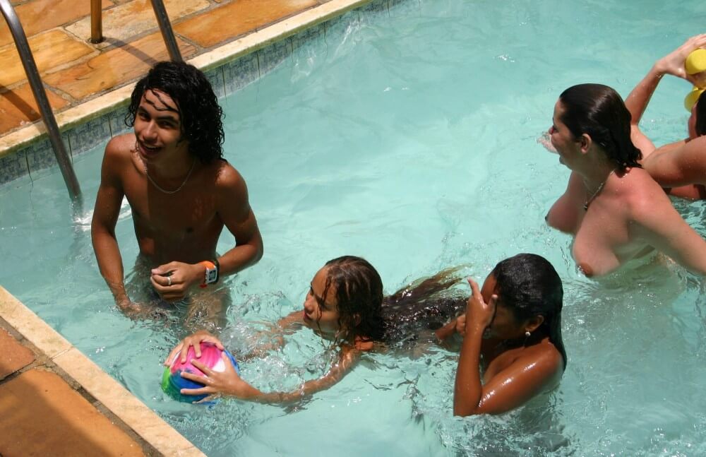 Brazilian Near Pool Profile pics - Unrestricted freedom as the core value of nudism