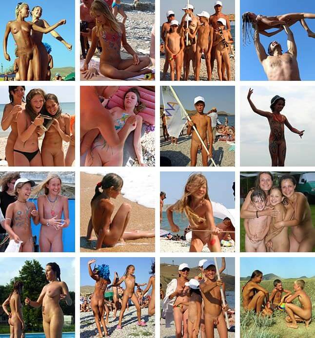 A new collection of beautiful nudist photos - Nudism in the Modern World